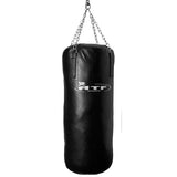 Heavy leather punch bag
