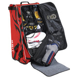 HTFX Wheeled Hockey Bag with Shoulder Straps