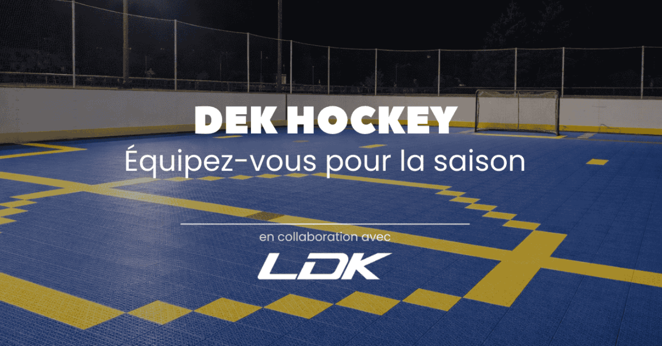 Équipez-vous entièrement avec du matériel de dek hockey de qualité fourni par LDK