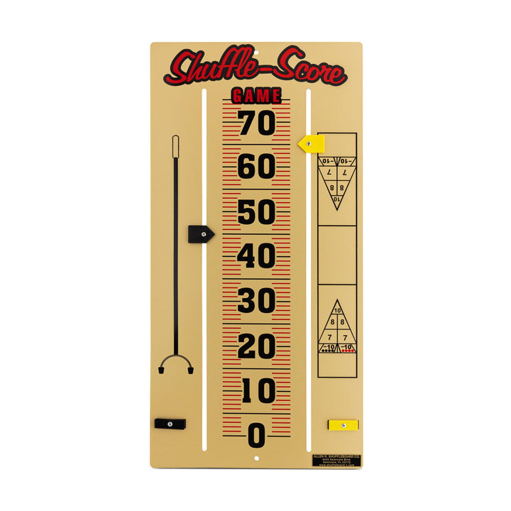 Shuffleboard Scoreboard