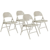 Set of 4 Folding Chairs