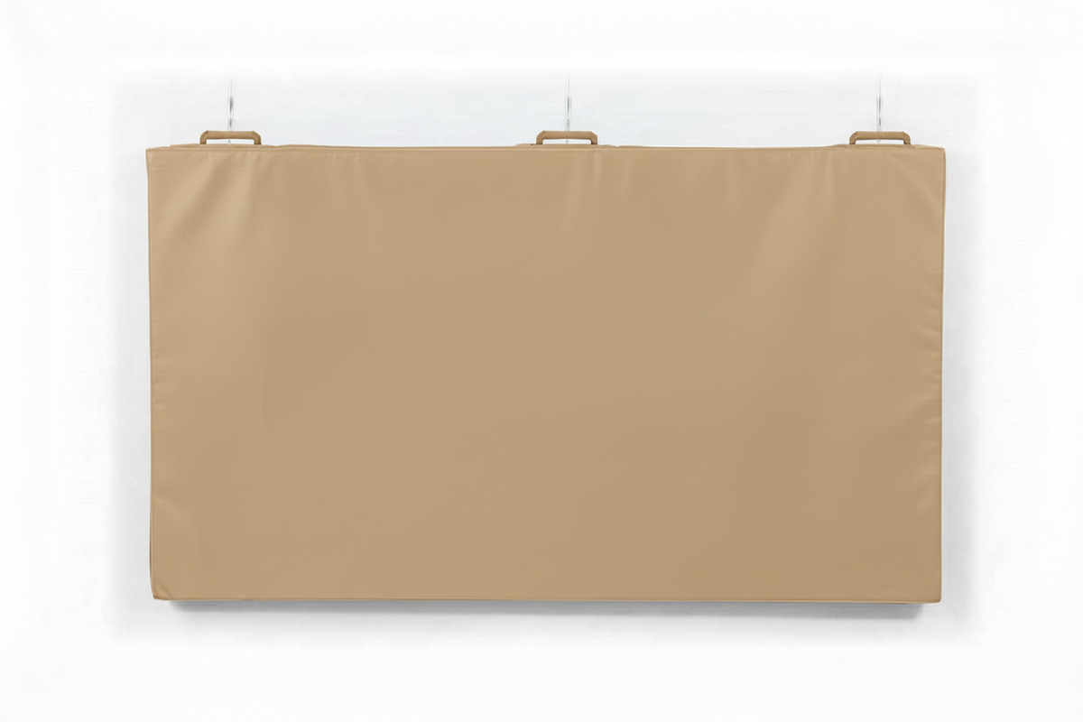 matelas de mur et sol beige