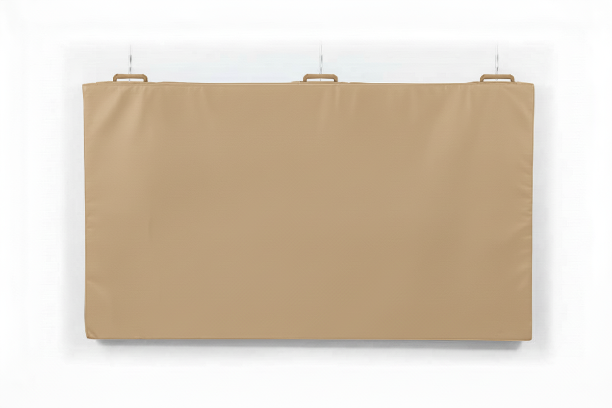 matelas de mur et sol beige