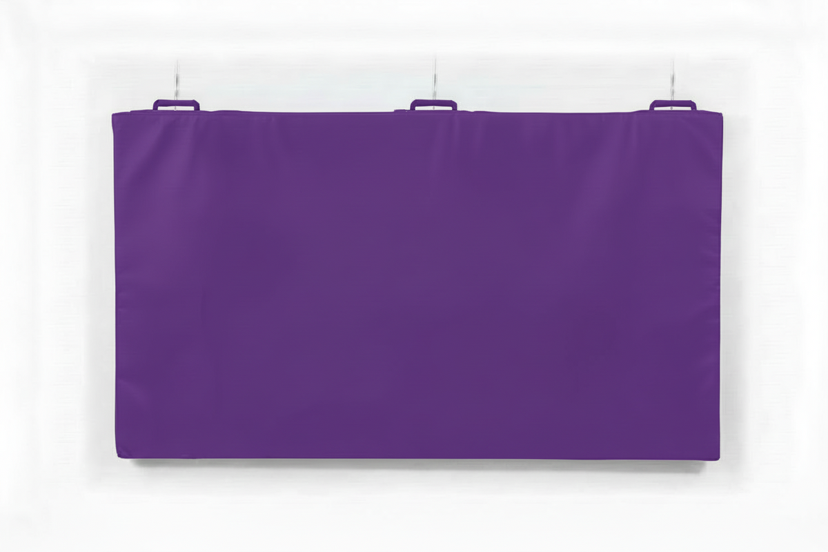 matelas de mur et sol mauve