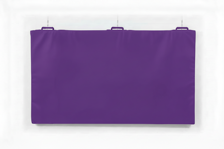 matelas de mur et sol mauve