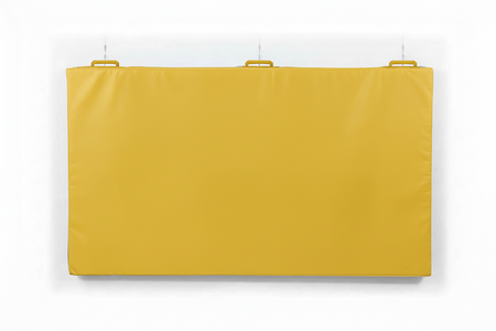 matelas de mur et sol jaune