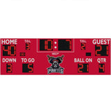 Outdoor football scoreboard