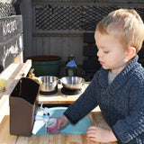 Wooden Outdoor Kitchen for Kids