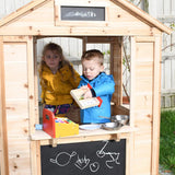 Outdoor Wooden Cafe House for Children