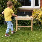 Miniature Wooden Outdoor Kitchen for Kids