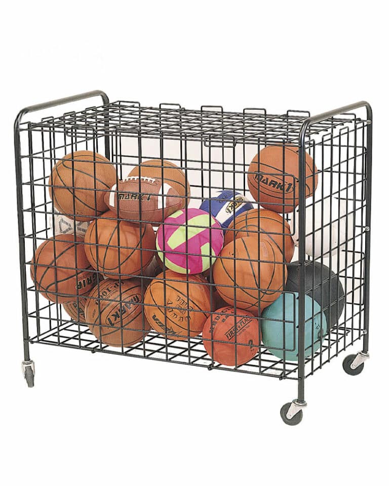 Metal Cage for Wheeled Storage