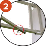 Adjustable Wall-Mounted Basketball Hoop System