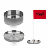 Stainless Steel Mini Golf Hole with Flag