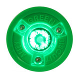 Green Hockey Puck with Light