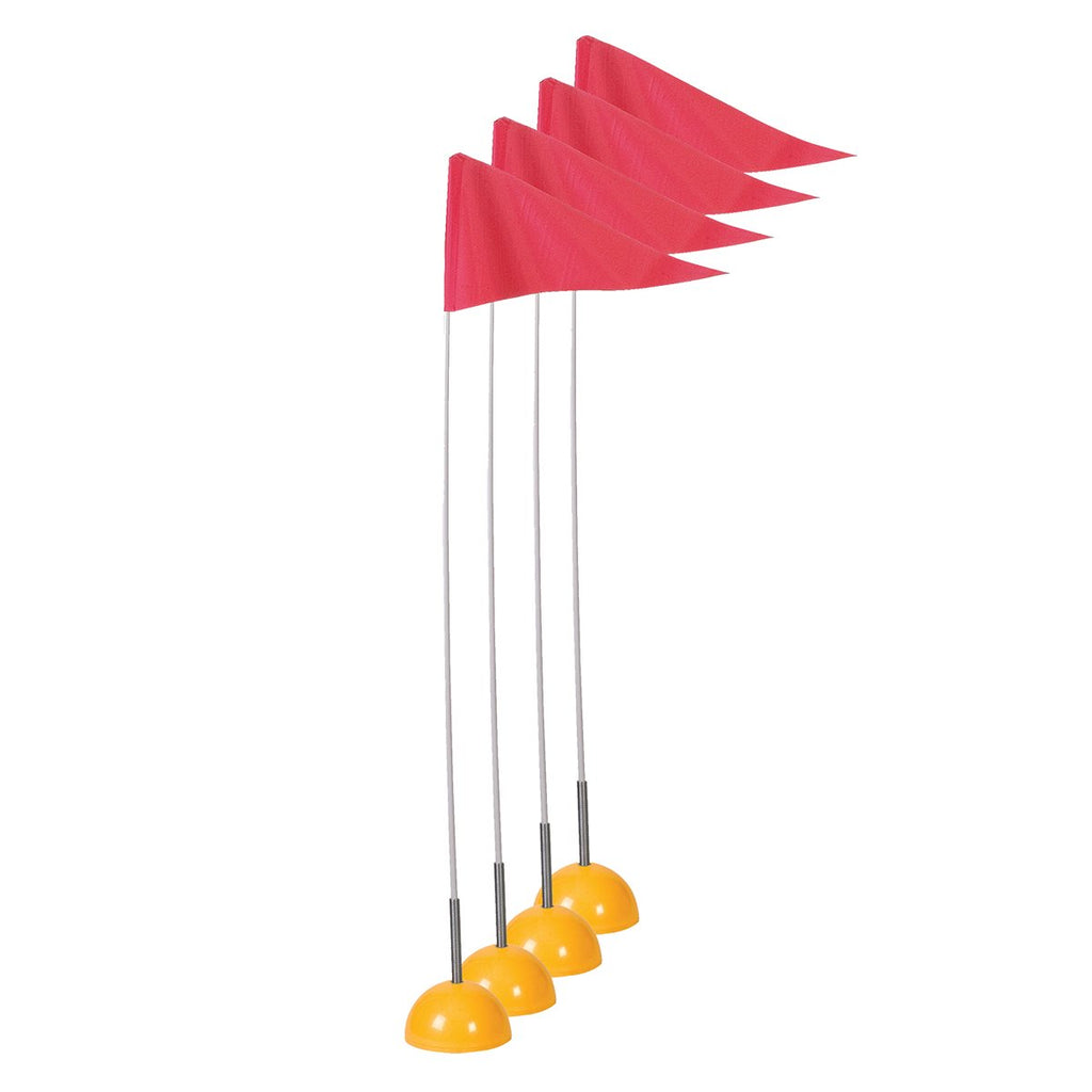 Set of 4 Flexible Corner Markers with Weighted Bases