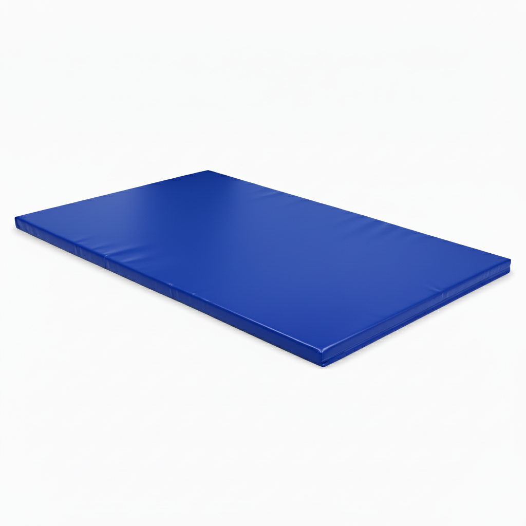 Matelas sans pli bleu