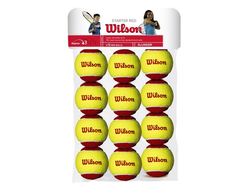Wilson Red Starter tennis balls