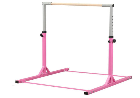 Gymnastic adjustable horizontal bar