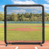 Square Protective Screen for Baseball Field