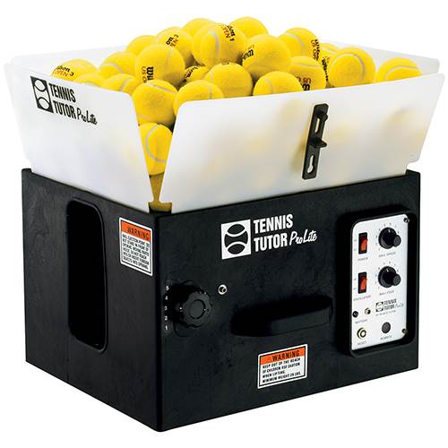 Tutor tennis ball machine