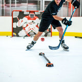 Simple Obstacle for Practicing Puck Handling in Hockey