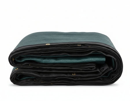 toile coupe vent tennis vert