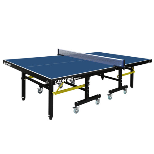 Folding competition table tennis table