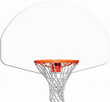 Height-adjustable basketball hoop