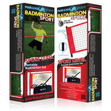 outdoor badminton set