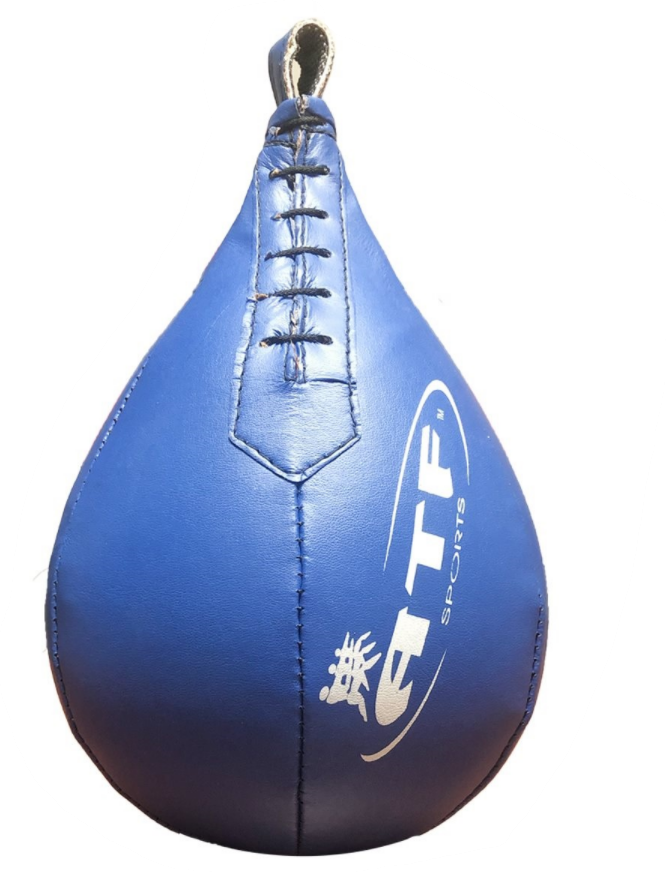 15 inch blue synthetic leather pear balloon