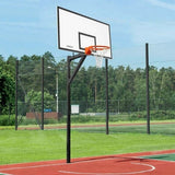 Removable basketball goal