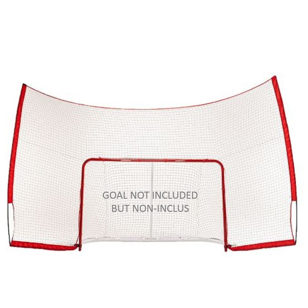 Screen net for hockey goal