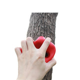 Feet climbing hold for trees