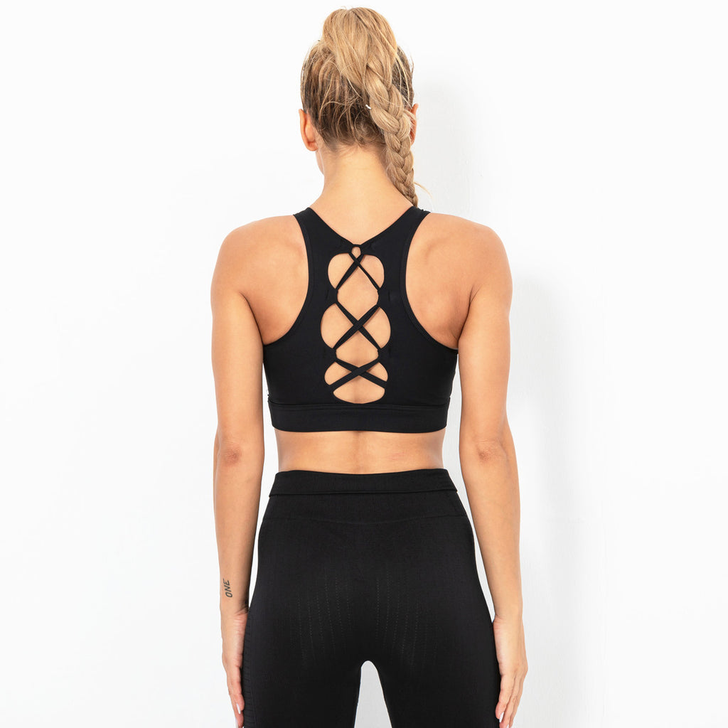 Open Back Gym Top
