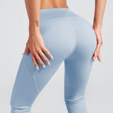 High waisted leggings with pocket for women