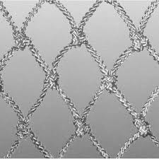 Knotted hockey net