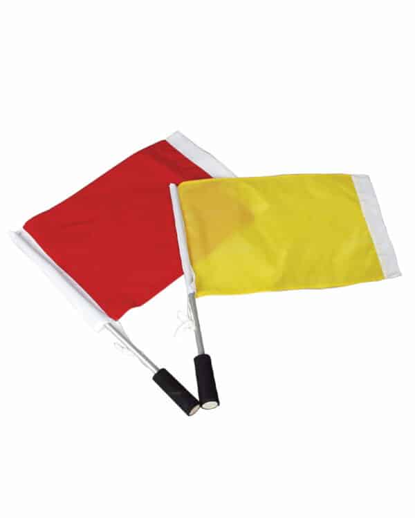 Referee touch flags