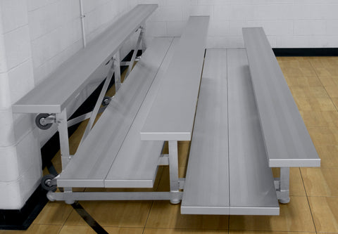 tip n roll portable bleachers