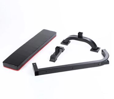 Flat bench for exercises with dumbbells