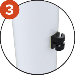 Mobile galvanized steel junior soccer goal