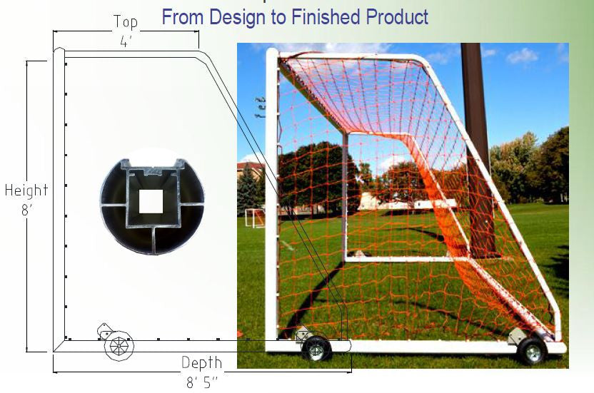 Pro Line Aluminum Soccer Goal