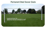 Steel Permanent Soccer Goal